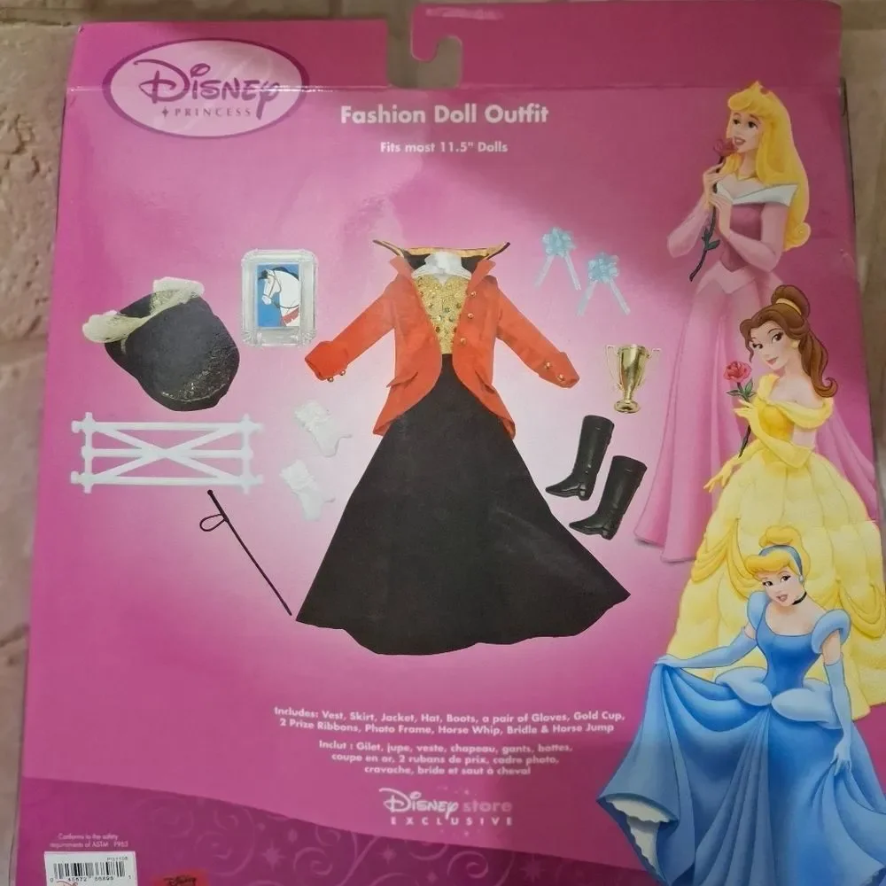 Disney Exclusive Equestrian Fashion Doll Clothes Outfit With Accessories